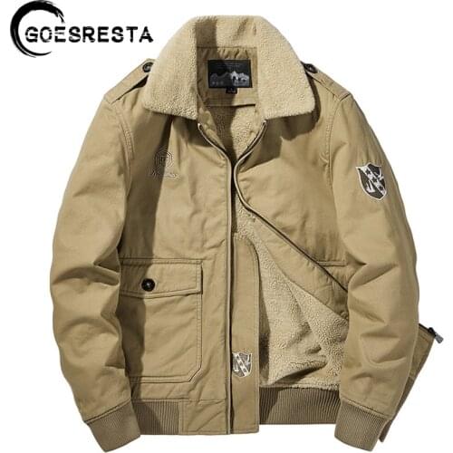 Brand Winter Warm Thicken Jacket Men Fleece Fashion Casual High Quality Military Windbreaker Men Jacket Coat Large Size M-5XL