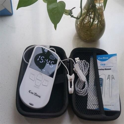 Low Frequency Pluse Stimulate Brain physiotherapy insomnia Sleep Aid Anxiety Depression Fatigue Relax Deep Sleep