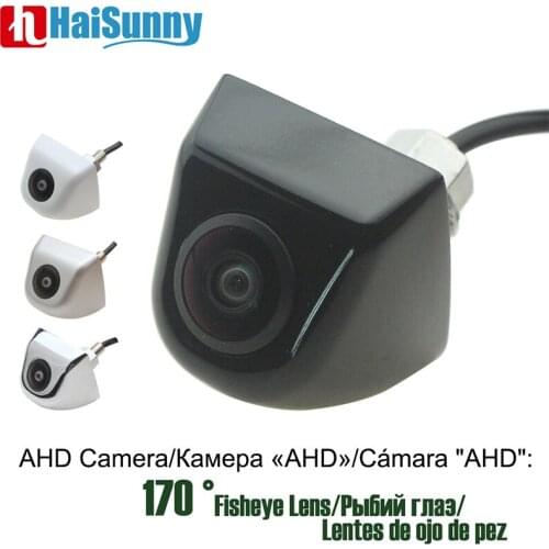 Fisheye lens AHD Car Rear Reverse Camera 170 Degree CCTV White Black Silver Chrome Night Vision AHD Rear view Backup Camera