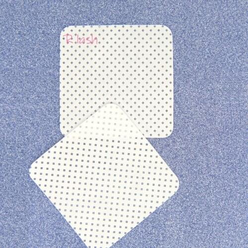 100 Pcs / Bag Disposable Eyelash Extension Glue bottle moving Cotton Pad Bottle Mouth Wipes Patches Cleaning Tool