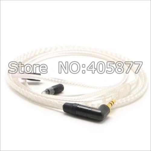 Custom high quality silver plated headphone cable for Westone w10 w20 w30 w40 um30pro un50pro