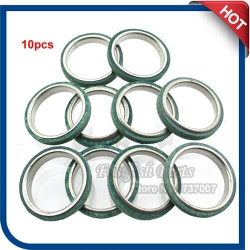 10 pcs Exhaust Muffler Pipe Gasket For GY6 125cc 150cc Moped Scooter TAOTAO JCL Qingqi