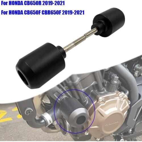 For Honda CB650R 2019 2020 2021 Frame Crash Pad Engine Stator Sliders Protector For Honda CB650F CBR650F 2014 2015 2016 17-2021