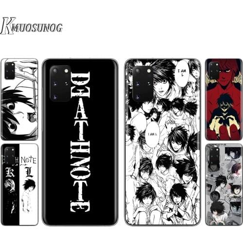 Anime Manga Death Note Ryuk For Samsung S20 FE A91 A81 A72 A71 A52 A51 A42 A41 A32 A31 A21 A12 Lite Transparent Phone Case