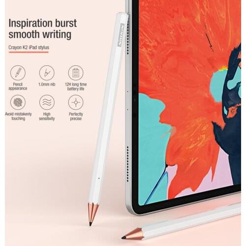 NILLKIN Stylus Pen for iPad Pencil Apple Pencil Active Stylus Touch Pen for iPad Pro 11 12.9 2020 2018 For ipad Air 3 4