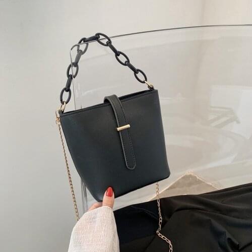 Crossbody Bags for Women Luxury Purses and bucket Fashion Mini channels Handbags black Chain clear purse Shoulder Fake Designer