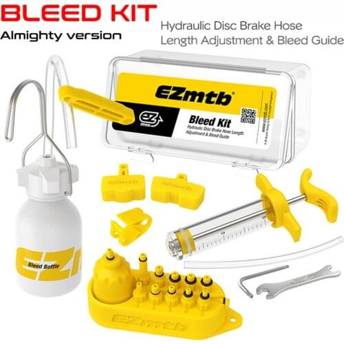Universal Bicycle Hydraulic Disc Brake Oil Bleed kit For Shimano Magura Hope Tektro Sram Avid Mula Hayes Bike Brake Repair Tools