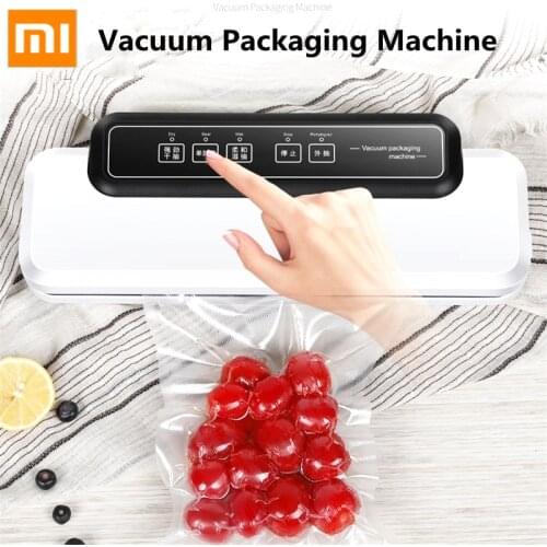 Xiaomi Electric Vacuum Sealer Household Vacuum Sealer Keep Food Fresh Include 10pcs Sealing Bag 1pcs Vacuum Tube