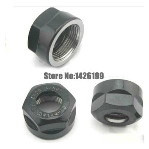 High Quality ER8/ER11/ER16/ER20 A Type Nut spring collect Nuts clamping for CNC milling engraving machine