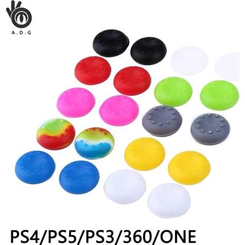 PS4 Controller Silicone Grip Cap Thumbstick Analog Cover Case Comfortable Protection For PS5/PS4/PS3/PS2/XBOX Thumb Stick
