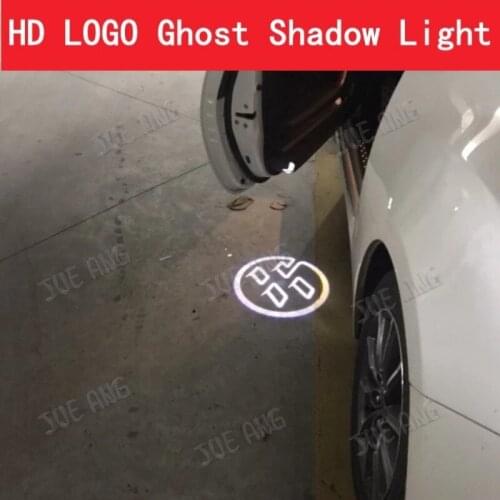 2pcs Logo Apply FT GT 86 Car LED Door Warning Light Projector Ghost Shadow Light Welcome Light Courtesy Light Atmosphere