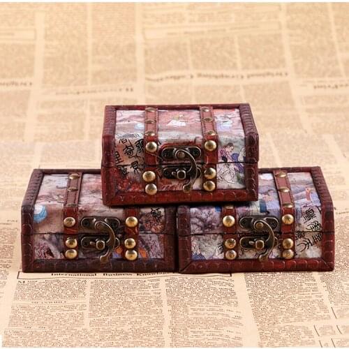 2Pcs/Lot Wholesale Tattoo Accessory Retro Tattoo Carrying Toolboxes Equipment Tattoo Aids Machine Empty Box