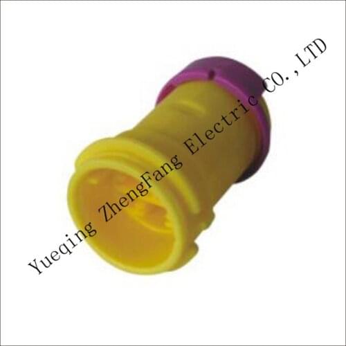 Free shipping 2set car wire male female connector fuse plug 4 pin connector automotive terminal socket seal DJ7049-6.3-11