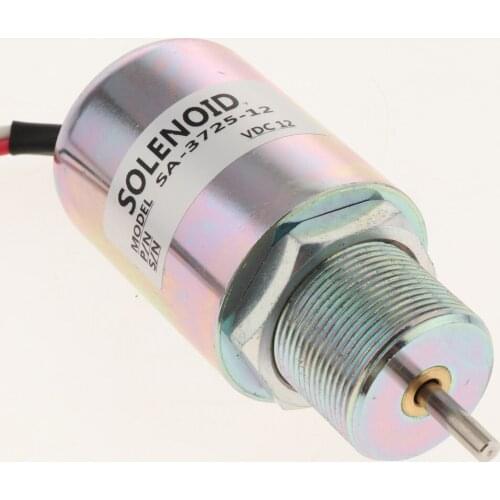 Alloy 12V Fuel Shut Off Solenoid SA-3725-12 For MITSUBISHI S3L S3L2 Engine