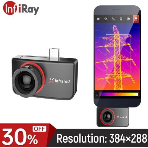 InfiRay T3Pro Infrared Camera Temperature Detector Mobile Phone Heat Tracker For Android Type-C