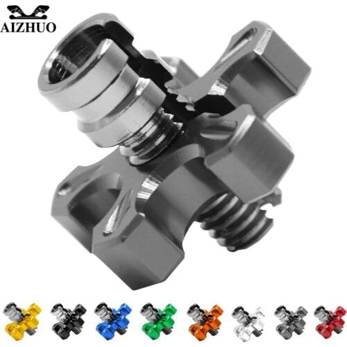 Motorcycle Clutch Wire Adjustment Cable CNC Aluminum M8*1.25 &M10*1.25 For KAWASAKI 500 KX 450 KLX250 KLX450R KLR650 SUZUKI DRZ4