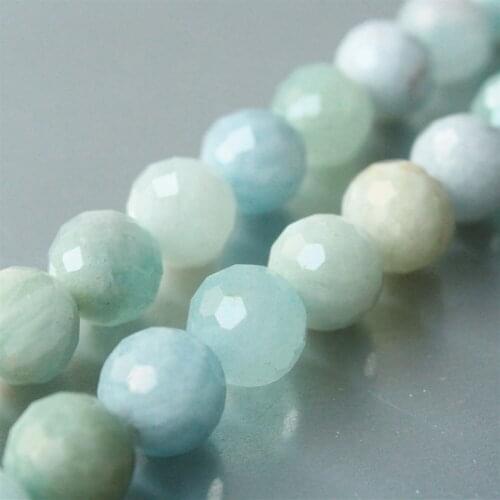 Natural Blue Round Jewelry Beads Grade A , Natural Loose Beads,Size 10mm,15Inch Strand (A15)