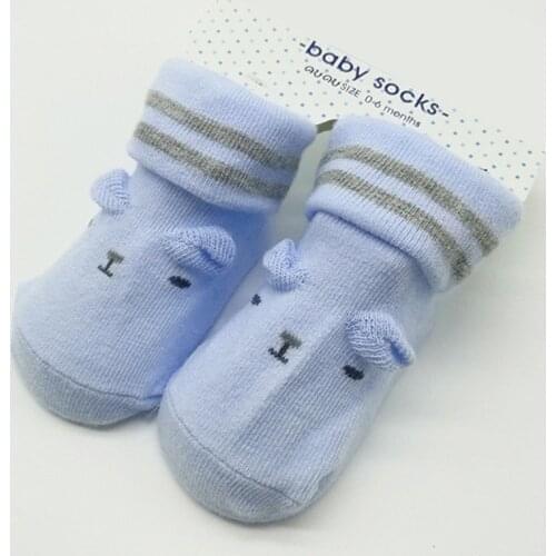 2021 Best Sale Cute Toddler Newborn Baby Comfortable Socks Boy Girl Soft Sole Anti-slip Socks Infant Holiday Gifts 0-6M