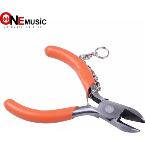 DIY Mini String Cutter String Change Repair Tools with Key Ring 75mm x45mm