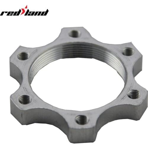 MTB Mountain Bike Bicycle Hubs Disk Seat Disc Brake Conversion Base Adapter 6 hole threaded seat screw plate 44mm