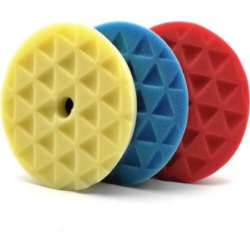 NEW 5inch Foam Polishing Pad Heavy Cutting Pad Finishing Pad Auto Rotary Polisher 5"Foam Machine Disc KIT Sponge Foams