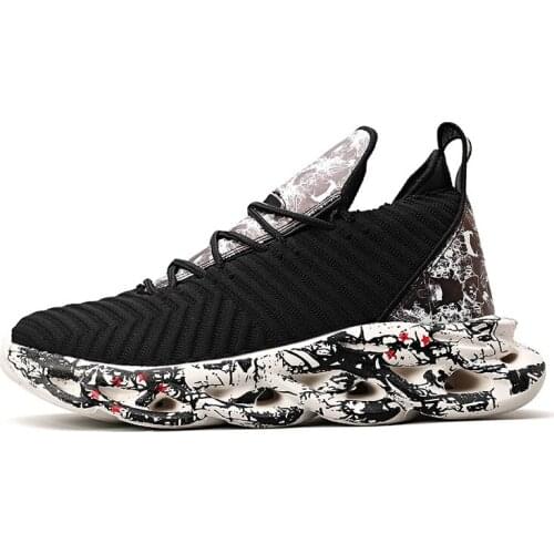 New Arrival Running Shoes for Men Damping Male Sneakers Breathable Mesh Sports Fitness Comfortable Walking Jogging Athletic 45