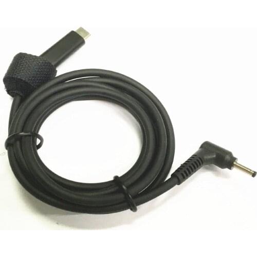 NUOLIANXIN PD Charger Power Cabe USB C to 3.0x1.1mm Laptop Adapter Tip Converter For Laptops