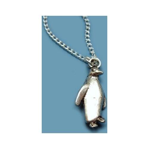 Wholesale 2016 Unique Trendy Gold Silver Personalized Penguin Necklace High Quality Design Hunger Games Pendant Necklace