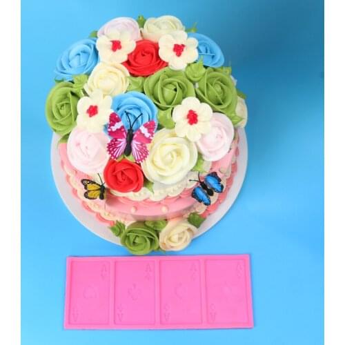 A Poker Cookie Chocolate Silicone Mold Playing Cards Cake Fondant Mold Kitchen Baking Gumpaste Candy Mould Cake Decoration Tool