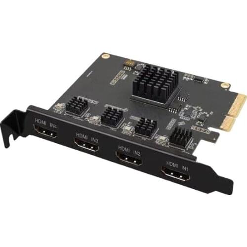 Various Good Quality Gps Receiver Serial Port Pcie 4-Way Built-In Video Capture Card