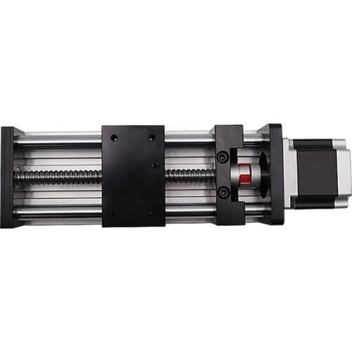 CNC SBR80 1605 Double Optical Axis Ball Screw Slide / linear Precision Guide / Cross Screw Module / Slide Table
