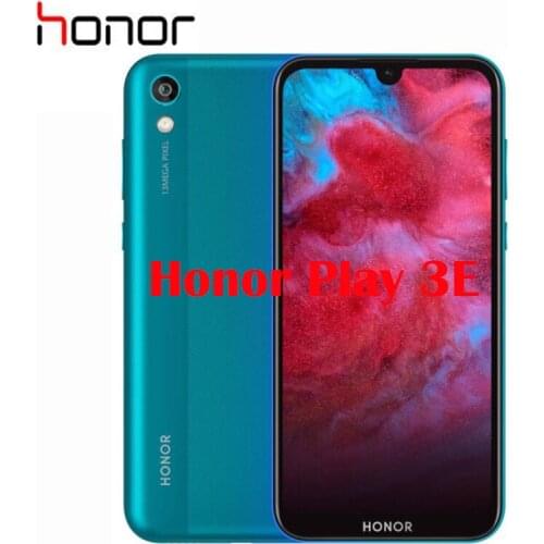 New Official Original Honor Play 3e Smart Phone2G RAM 32G ROM 3020mAh 5.71 Inch 1520x720P MT6762R Octa Core Android 9.0 Face ID