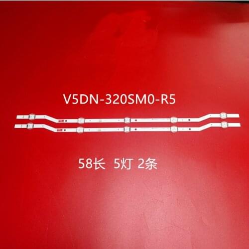 580mm LED Backlight Lamp strip 5leds For Samsung 32" TV UA32J4088 LM41-00148A LM41-00133A CY-JJ032AGHV3H 2015 SVS F-C0M 32HD