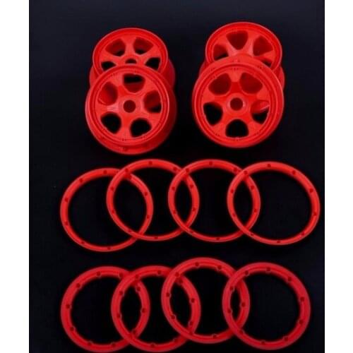 High strength nylon wheel hub And rim kit for 1/5 hpi baja 5b rc car parts
