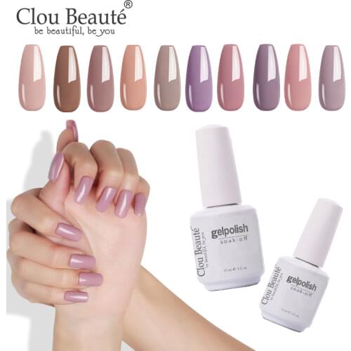 Clou Beaute 15ml Gel Polish Nail Varnish Soak Off UV Long Lasting Nail Gel Primer Base Top Coat Vernis Semi Permanent Nail Art