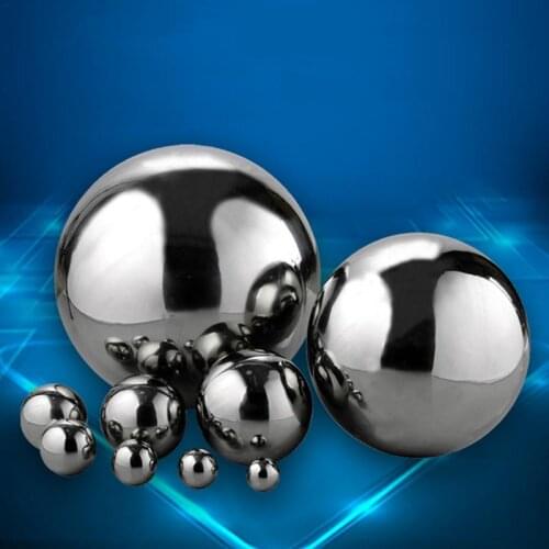 High Gloss Glitter 304 Stainless Steel Ball Sphere Mirror Hollow Ball Home Garden Decoration Supplies Ornament 19mm~300mm