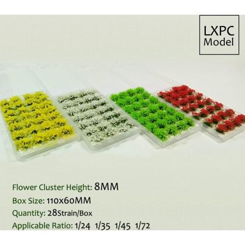 Model scenario floor material Flowerbed vegetation Simulated grass Petal model DIY manual scene production