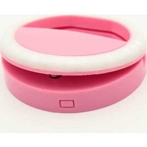 New Selfie Ring Light Portable Flash Led Camera Phone Photography Enhancing Photography for Smartphone iPhone Samsung