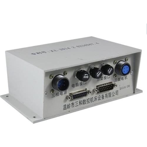 Original CNC Tool Holder Control Box With Data Cable Machine Tool Electric Turret Junction Box