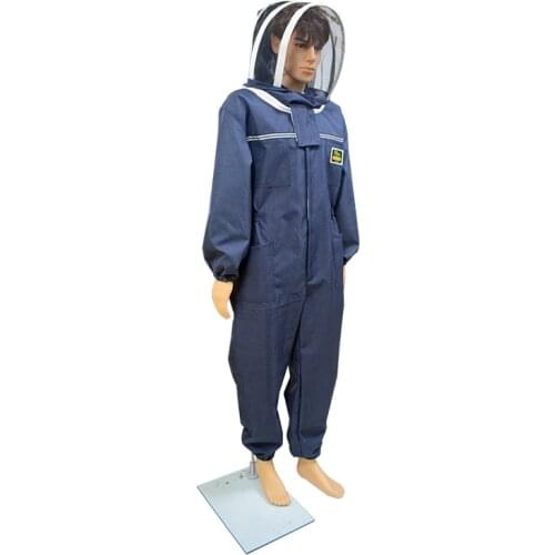 Beekeeping Gear Bee Farm Worker Beekeeping Overalls Suit Ventilated Bee Suit with Fencing Veils Safe Protected for Beekeeper