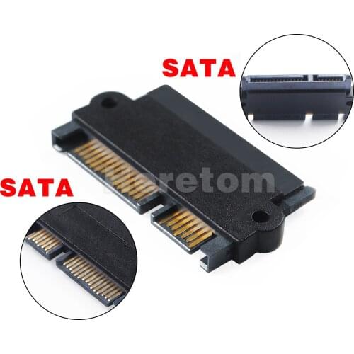 1Pcs Professional Disk Drive Raid Plug Adapter SFF-8482 SAS 22 Pin to 7 Pin + 15 Pin SATA Hard