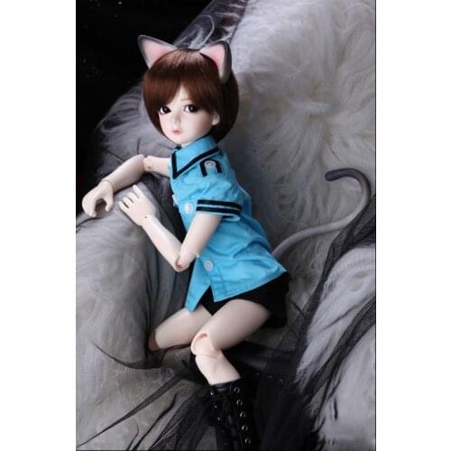 1/4 scale BJD lovely cute BJD/SD kid boy human body Resin figure doll DIY Model Toys.Not included Clothes,shoes,wig 16C0095