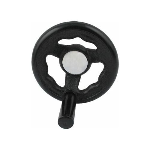 Grinder Machine Tailstock 100x12mm Spoked Nonslip Handwheel w Removable Grip