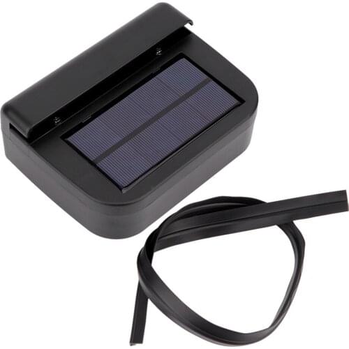 Solar Power Car Auto Air Vent Cooling Ventilation System Heater Exhaust Fan Suitable For Trolleys Trucks Trucks Deodorization