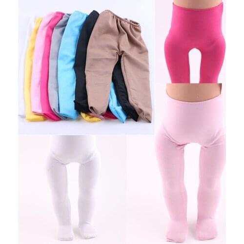 Doll Items Leggings For American 18 Inch Girl & 43 CM Born Baby Doll Clothes Accessories,Toys For Girls,Our Generation,Birthday