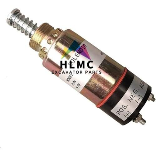 High Quality 12V Fuel Shut Off Solenoid Valve 125-5771 1255771 For AP-1000 AP-1050 3114 3116 3126 RT100