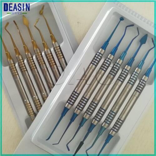6 pcs Dental instruments Resin packer Aesthetic restoration Aesthetic resin filler tool