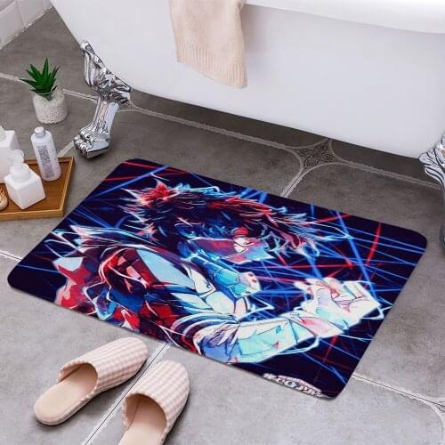 Anime and Manga Cheaper Anti-slip Modern Area Rugs Living Room Balcony Bathroom Printed Carpet Doormat Hallway Bath Mat