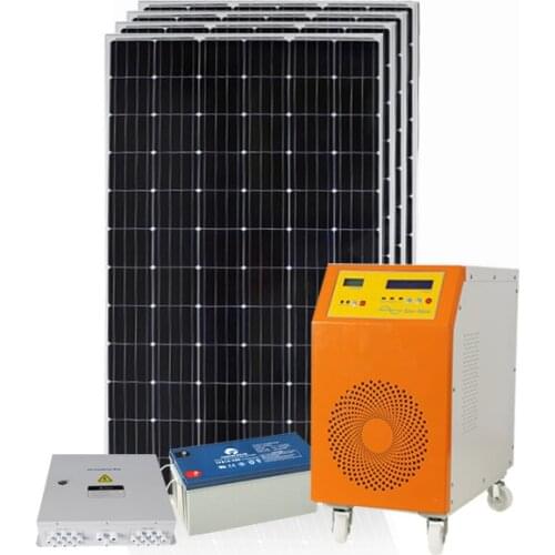 1KVA solar system price / solar system for charging mobile phone / 1KW solar panel for home electricity