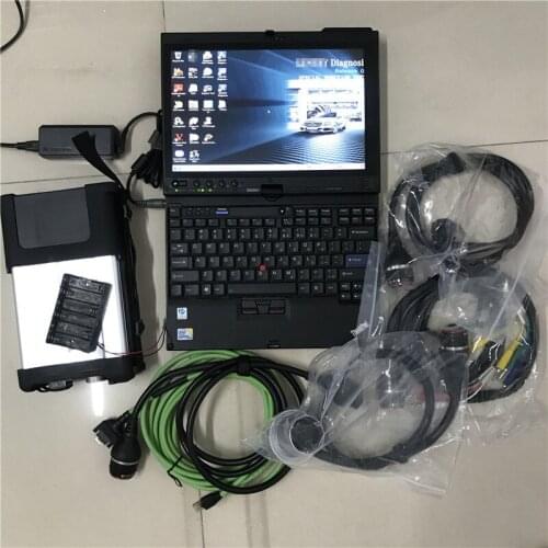 Super MB Star C5 SD Connect with laptop X200T 4g ram diagnostic PC with star diagnosis mb sd c5 newest software support old car
